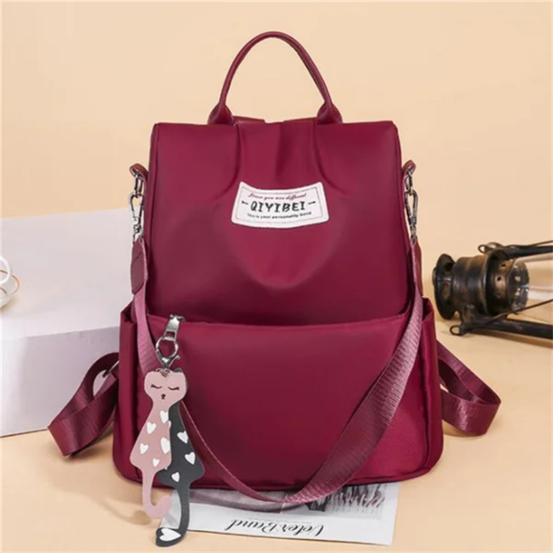 Mini Backpack Purse - Quality Waterproof Oxford Backpack, Women High