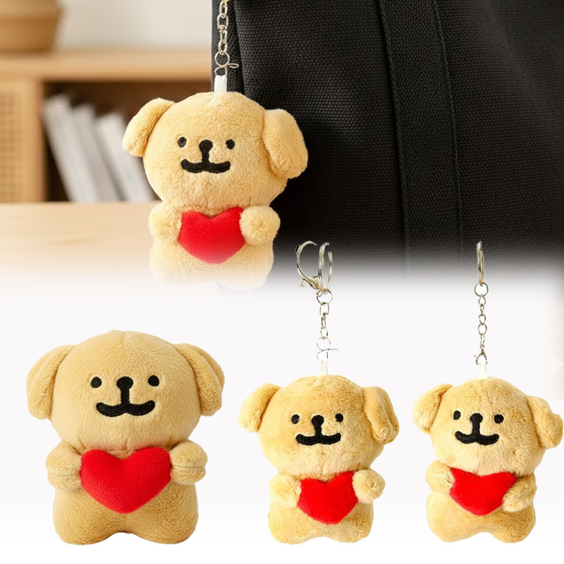 1-10PCS Heart Shaped Dog Plush - Mini Backpack Purse ulasan dan harga