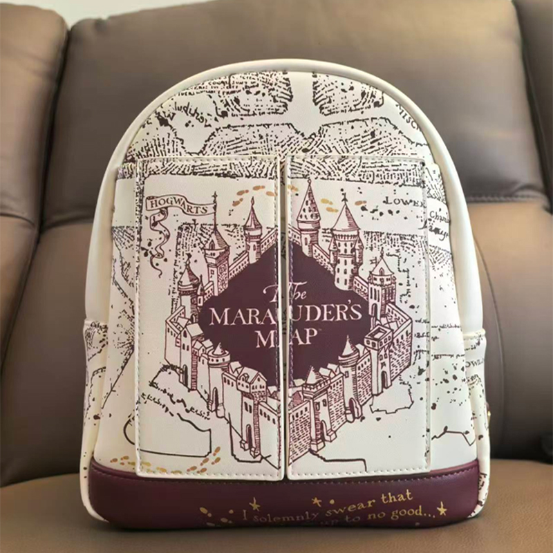 Harry Potter Map Printed Cospl - Mini Backpack Purse ulasan dan harga