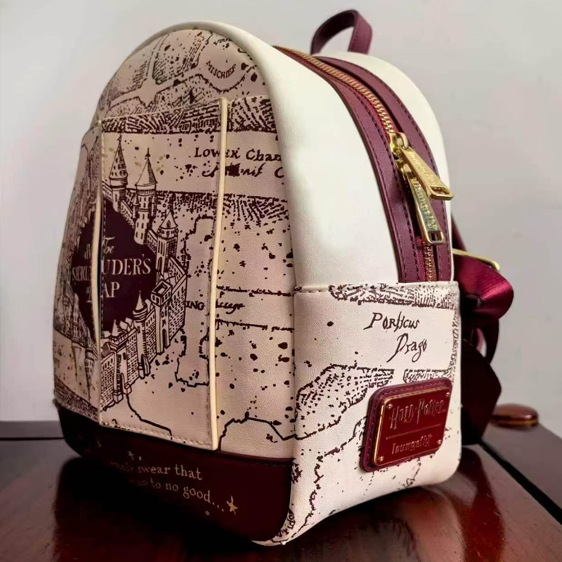 Harry Potter Map Printed Cospl - Mini Backpack Purse ulasan dan harga