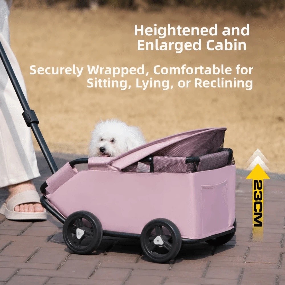 Foldable Pet Stroller Lightwei - Foldable Backpack Small ulasan dan harga