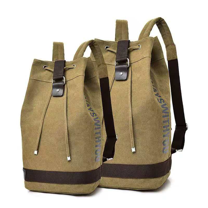 2026 Canvas backpack with dual - Canvas Backpack Casual ulasan dan harga