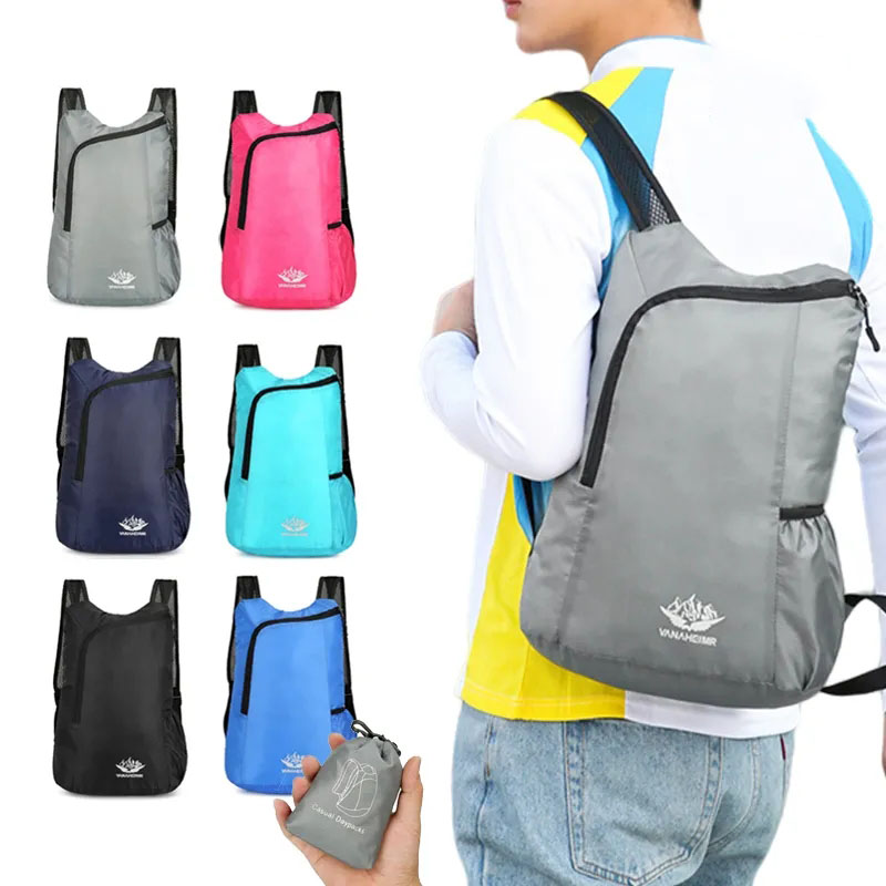 20L Unisex Lightweight Outdoor - Foldable Backpack Small ulasan dan harga