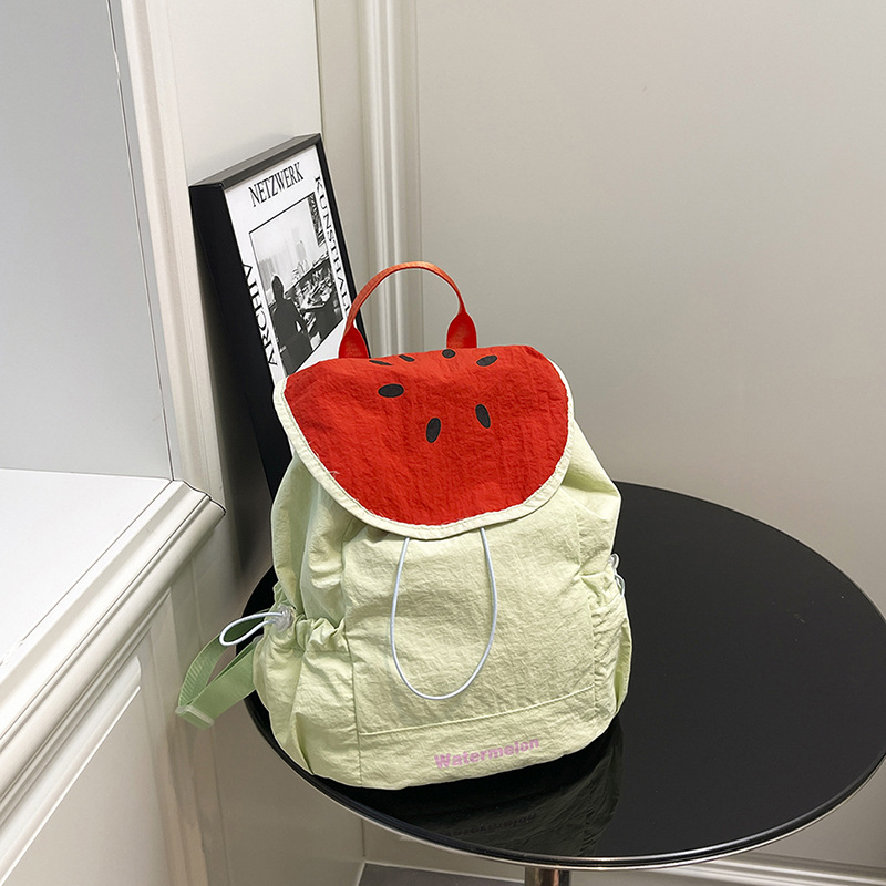 New Womens Summer Cute Cartoon - Canvas Backpack Casual ulasan dan harga