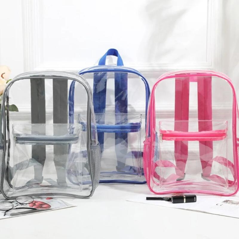 Hot Sale Transparent PVC Outdo - Canvas Backpack Casual ulasan dan harga