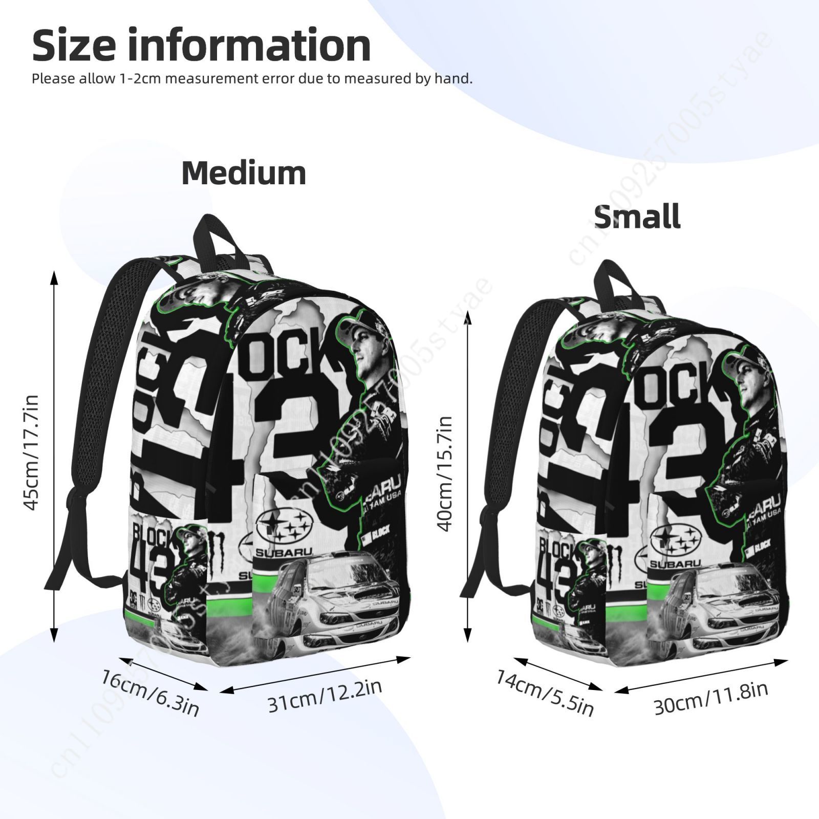 Ken Block 43 Custom Canvas Lig - Canvas Backpack Casual ulasan dan harga