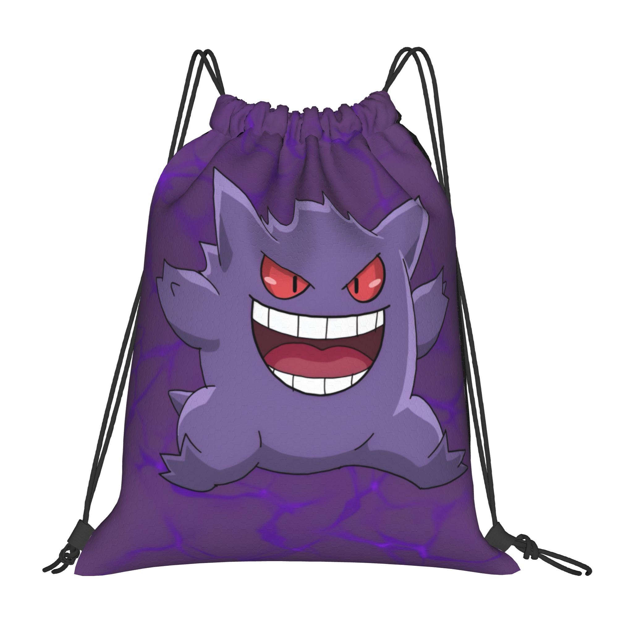 Custom Pokemoned Gengars Draws - Drawstring Gym Bag ulasan dan harga